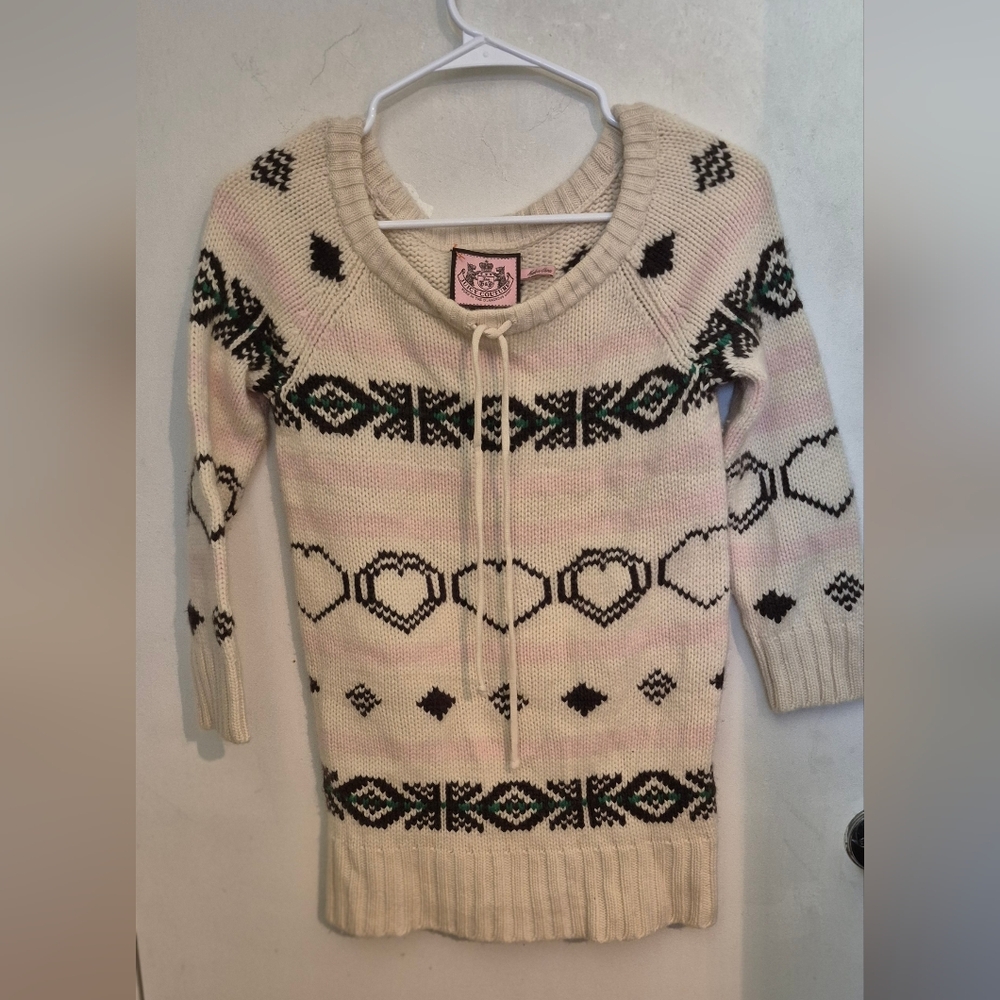 Juicy Couture Wool\ Cashmere Sweater SZ.Med